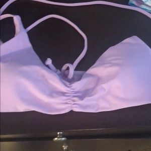 Light purple bikini top